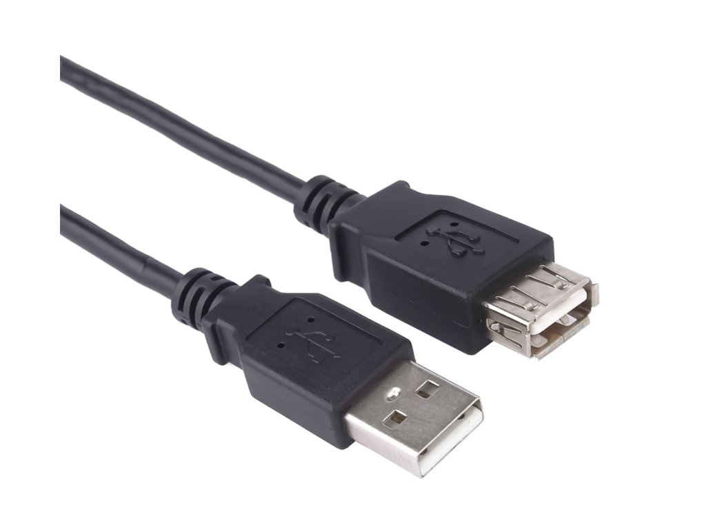 Prodlužovací kabel C-Tech USB 2.0 A-A 1,8m - RECOMP.cz