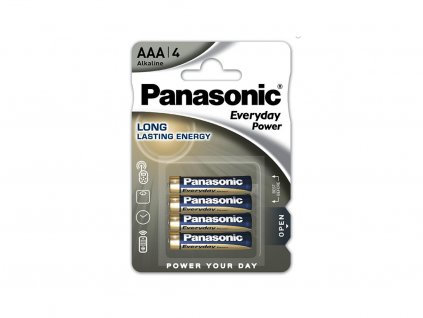 PANASONIC Alkalická baterie AAA Everyday Power Recomp 01
