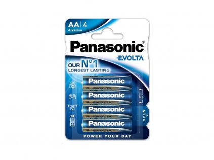 PANASONIC Alkalická baterie A1A evolta platinum Recomp 01