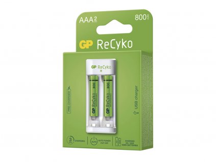 nabíjecka GP Eco E211 USB AAA Recomp 01