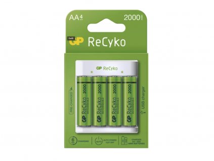 Nabíječka baterií GP Eco E411 Recomp 01