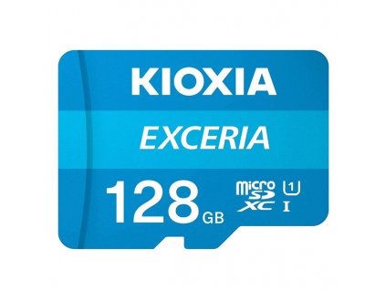 Kioxia Paměťová karta Exceria (M203), 128GB, microSDXC, LMEX1L128GG2, UHS-I U1 (Class 10)