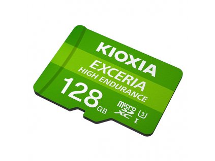 Kioxia Paměťová karta  Exceria High Endurance (M303E), 128GB, microSDXC, LMHE1G128GG2, UHS-I U3 (Class 10)