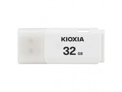 Kioxia USB flash disk, USB 2.0, 32GB, Hayabusa U202, Hayabusa U202, bílý, LU202W032GG4