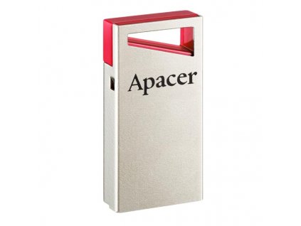 Apacer USB flash disk, USB 2.0, 64GB, AH112, stříbrný, AP64GAH112R-1, USB A, s poutkem