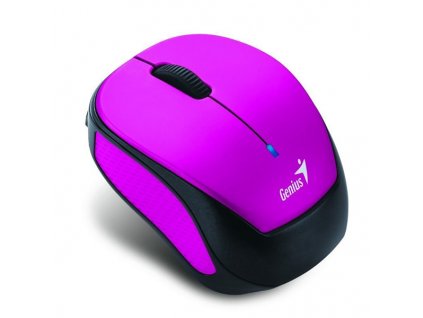 Myš bezdrátová, Genius 9000R V3, fialová, optická, 1200DPI