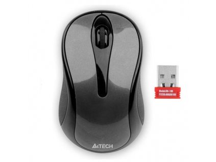Myš bezdrátová, A4Tech G3-280N, černá, optická, 1000DPI