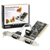 axagon pcia s2 2x seriovy port pci lowprofile recomp 2476