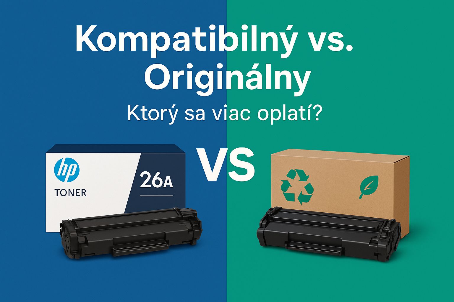 Kompatibilný vs. originálny toner – ktorý sa viac oplatí?