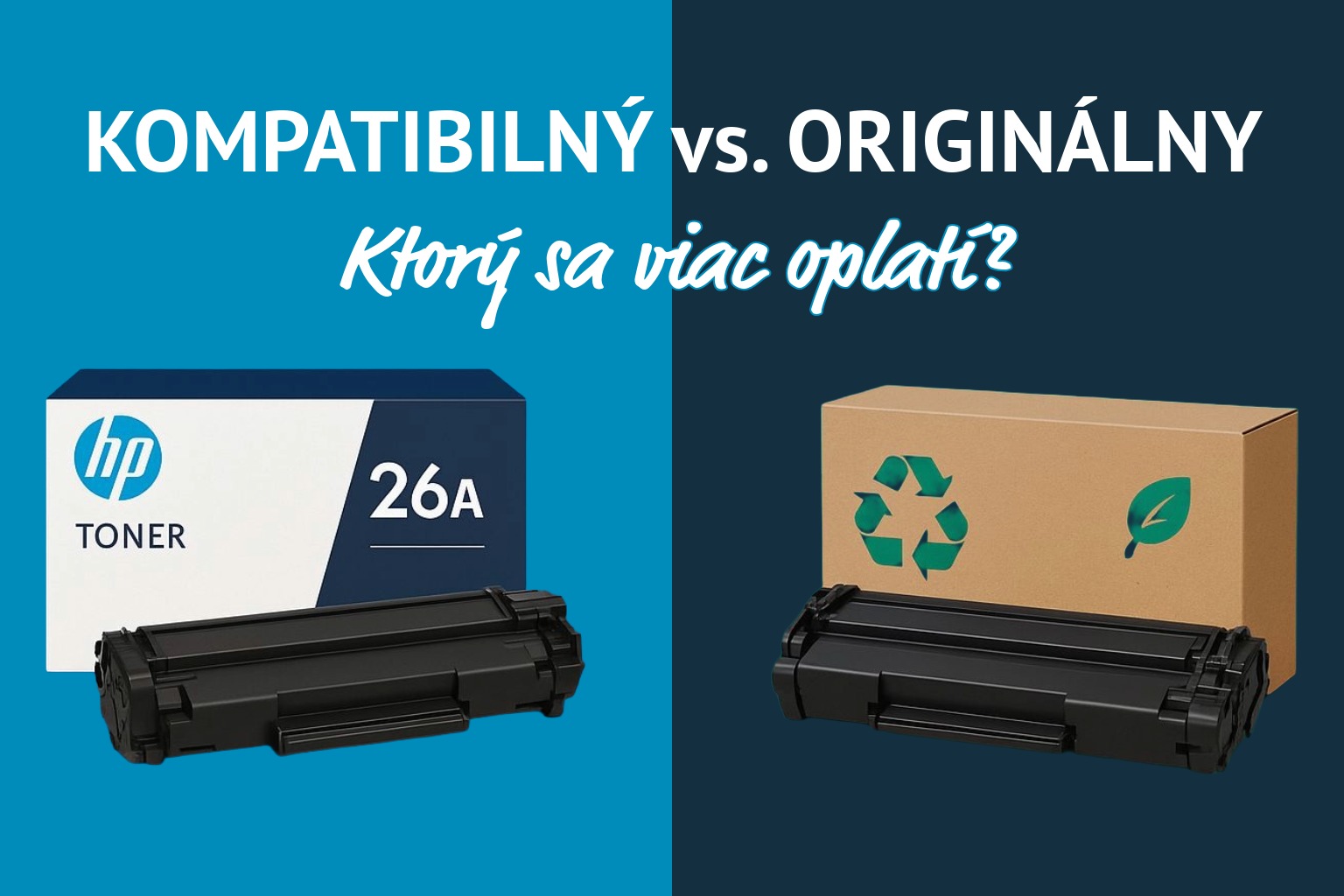 Kompatibilný vs. originálny toner – ktorý sa viac oplatí?
