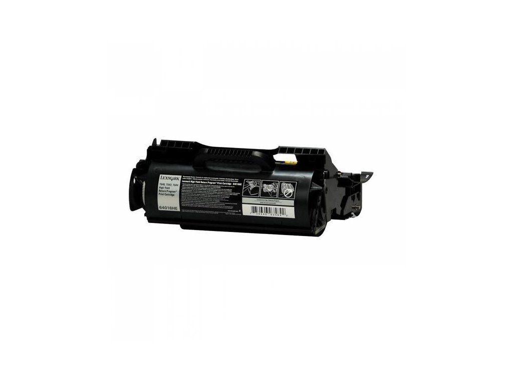 Lexmark originál toner 64016HE, black, 21000str., return