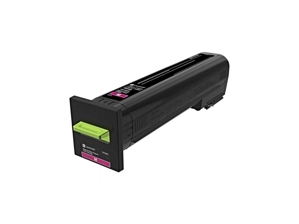 Lexmark originál toner 72K20M0, magenta, 8000str., extra high capacity, return