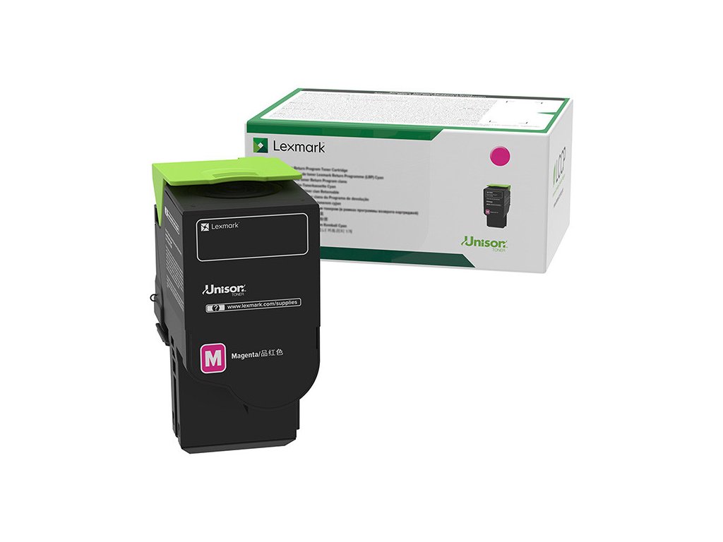Lexmark originál toner 78C2XM0, magenta, 5000str., extra high capacity, return