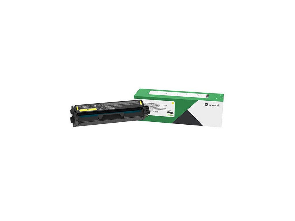 Lexmark originál toner C332HY0, yellow, 2500str., high capacity, return