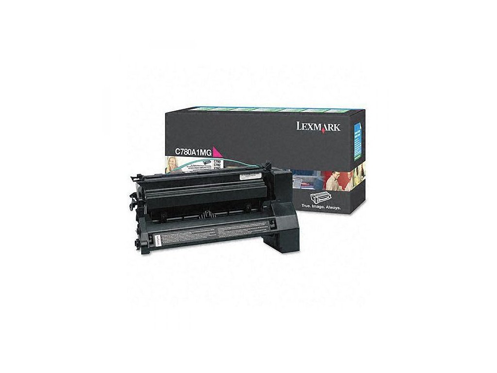 Lexmark originál toner C780A1MG, magenta, 6000str., return