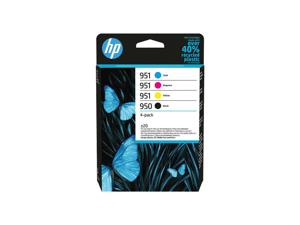 HP originál ink 6ZC65AE#301, HP 950/951, CMYK, blister, 4-pack