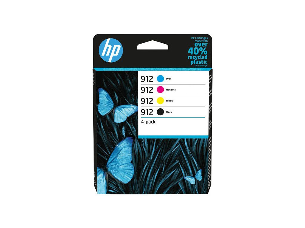 HP originál ink 6ZC74AE#301, HP 912, CMYK, blister, 4*315str., multipack