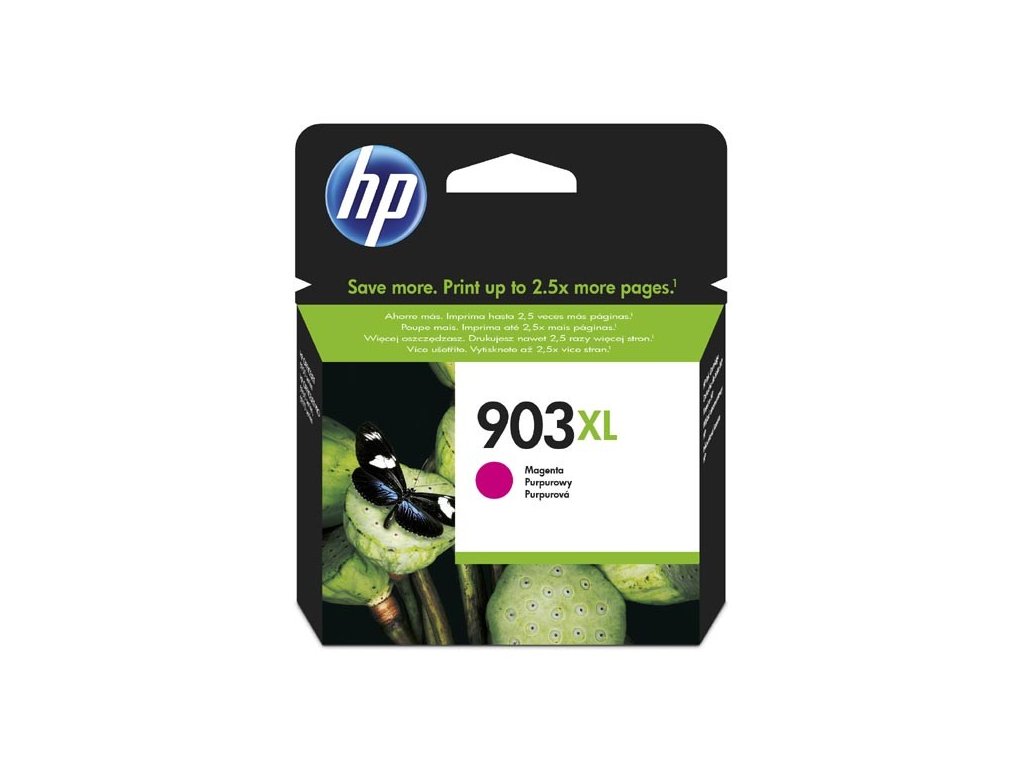 HP originál ink T6M07AE, HP 903XL, magenta, blister, 825str., 9.5ml, high capacity