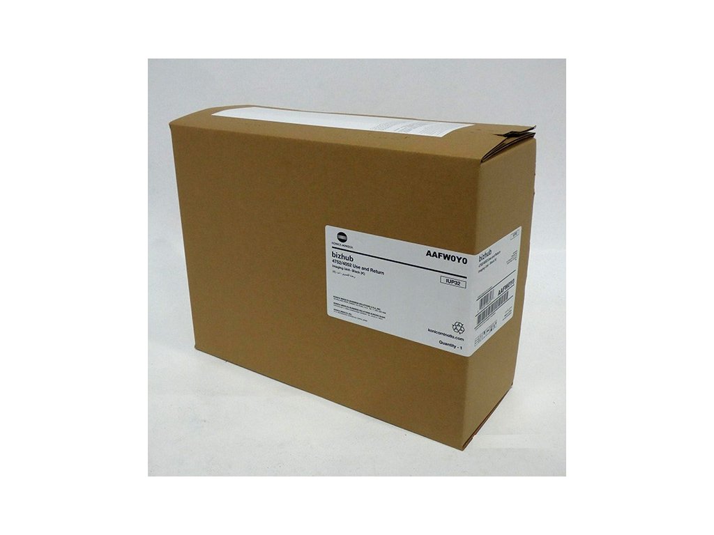 Konica Minolta originál válec AAFW0Y0, IUP-32, black, 60000str., return