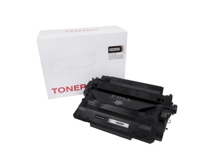 Kompatibilná tonerová náplň CE255X, 55X, 3482B002, CRG724H, 12500 listov pre tlačiarne HP