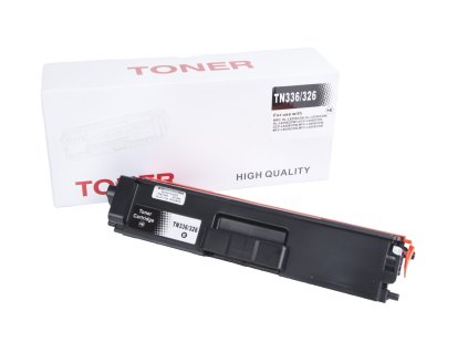 Kompatibilná tonerová náplň TB325BK, TN326BK, TN329BK, TN336BK, TN346BK, TN376BK, 4000 listov pre tlačiarne Brother