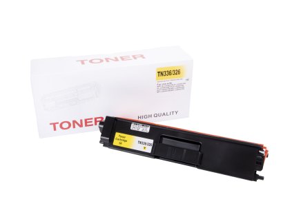 Kompatibilná tonerová náplň TN325Y, TN326Y, TN329Y, TN336Y, TN346Y, TN376Y, 3500 listov pre tlačiarne Brother