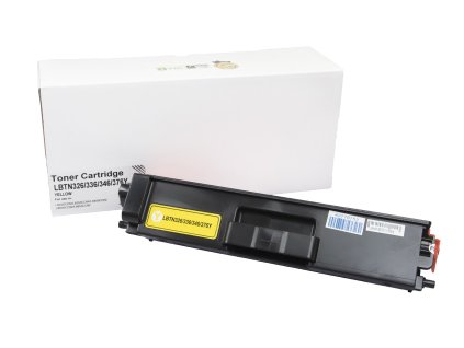 Kompatibilná tonerová náplň TN326Y, TN329Y, TN336Y, TN346Y, TN376Y, 3500 listov pre tlačiarne Brother (Orink white box)