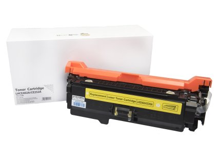 Kompatibilná tonerová náplň CE402A, 507A, CE252A, 504A, 2575B002, CRG723, 6000 listov pre tlačiarne HP (Orink white box)
