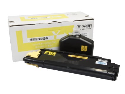 Kompatibilná tonerová náplň 1T02NRANL0, TK5140Y, 5000 listov pre tlačiarne Kyocera Mita (Orink white box)
