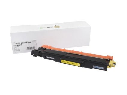 Kompatibilná tonerová náplň TN247Y, TN227Y, TN253Y, 2300 listov pre tlačiarne Brother (Orink white box)