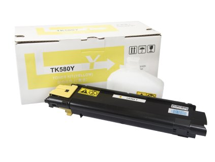 Kompatibilná tonerová náplň 1T02KTANL0, TK580Y, 2800 listov pre tlačiarne Kyocera Mita (Orink white box)