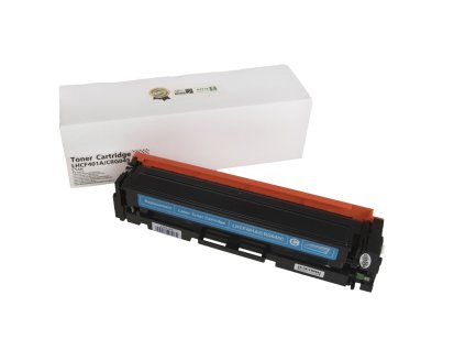 Kompatibilná tonerová náplň CF401A, 201A, 1241C002, CRG045C, 1400 listov pre tlačiarne HP (Orink white box)