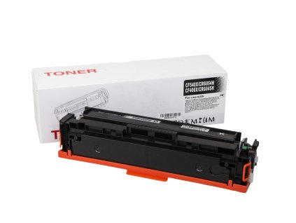 Kompatibilná tonerová náplň CF540X, 203X, CRG054HBK, 3028C002, CF400X, 201X, CRG045HBK, 1246C002, 3200 listov pre tlačiarne HP