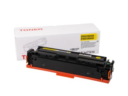 Kompatibilná tonerová náplň CF542X, 203X, 3025C002, CRG054HY, CF402X, 201X, 1243C002, CRG045HY, 2500 listov pre tlačiarne HP