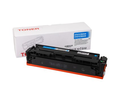 Kompatibilná tonerová náplň CF541X, 203X, 3027C002, CRG054HC, CF401X, 201X, 1245C002, CRG045HC, 2500 listov pre tlačiarne HP