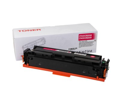Kompatibilná tonerová náplň CF543X, 203X, 3026C002, CRG054HM, CF403X, 201X, 1244C002, CRG045HM, 2500 listov pre tlačiarne HP