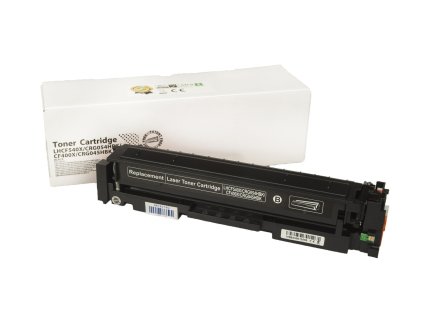 Kompatibilná tonerová náplň CF540X, 203X, CRG054HK, 3028C002, CF400X, 201X, CRG045HBK, 1246C002, 3200 listov pre tlačiarne HP (Orink white box)