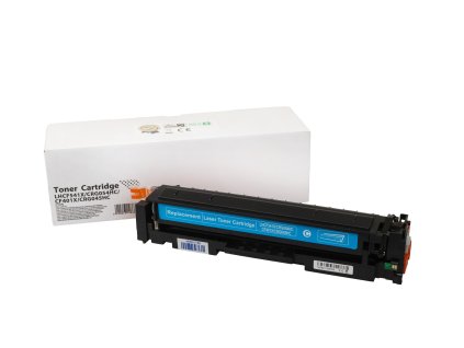 Kompatibilná tonerová náplň CF541X, 203X, CRG054HC, 3027C002, CF401X, 201X, CRG045HC, 1245C002, 2500 listov pre tlačiarne HP (Orink white box)