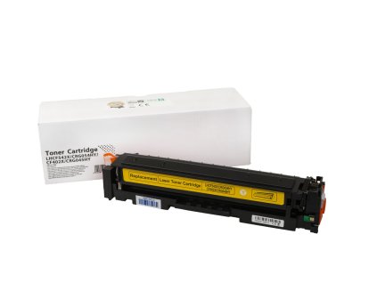 Kompatibilná tonerová náplň CF542X, 203X, CRG054HY, 3025C002, CF402X, 201X, CRG045HY, 1243C002, 2500 listov pre tlačiarne HP (ORINK white box)