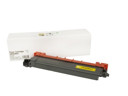 Kompatibilná tonerová náplň TN248XLY, 2300 listov pre tlačiarne Brother (Orink white box)