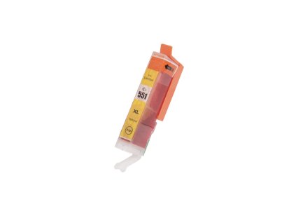 Kompatibilná atramentová náplň 6446B001, CLI551YXL, 12ml listov pre tlačiarne Canon (ORINK BULK)