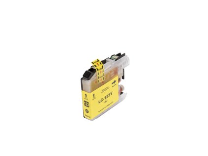 Kompatibilná atramentová náplň LC121Y, LC123Y, 10ml listov pre tlačiarne Brother (BULK)
