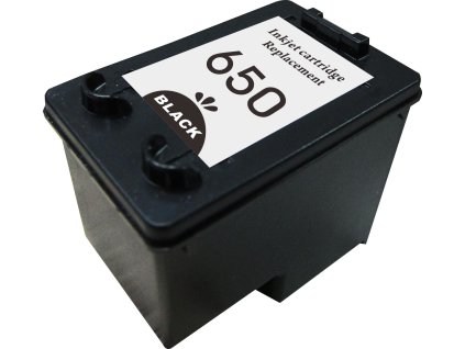Renovovaná atramentová náplň CZ101AE#302, no.650XL BK, 1300str. (yield), 24ml listov pre tlačiarne HP (BULK)