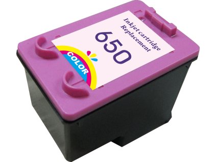 Renovovaná atramentová náplň CZ102AE, no.650XL, 560str. (yield), 14,2ml listov pre tlačiarne HP (BULK)
