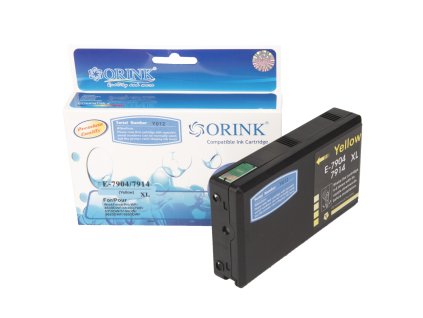 Kompatibilná atramentová náplň C13T79044010, C13T79144010, 79XL, 17ml listov pre tlačiarne Epson (Orink box)