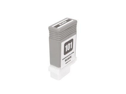 Renovovaná atramentová náplň 0883B001, PFI101BK, 130ml listov pre tlačiarne Canon (BULK)