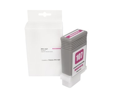 Renovovaná atramentová náplň 6707B001, PFI107M, 130ml pre tlačiarne Canon (BULK)
