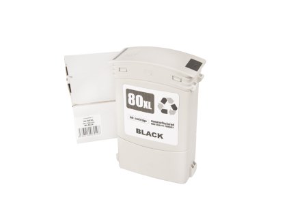 Renovovaná atramentová náplň C4871A, no.80, 350ml pre tlačiarne HP (BULK)