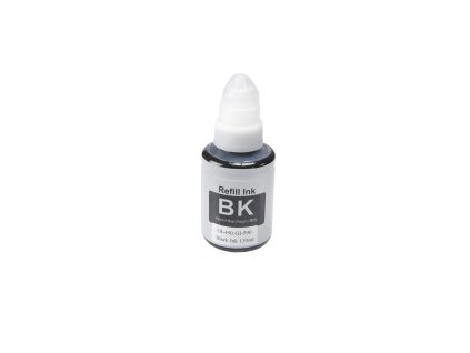 Kompatibilná atramentová náplň 1603C001, 0663C001, GI-490BK, GI-590BK, 135ml listov pre tlačiarne Canon (ORINK BULK)