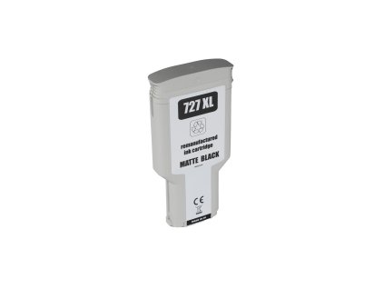 Renovovaná atramentová náplň C1Q12A, no.727, XL, 300ml pre tlačiarne HP (BULK), matte